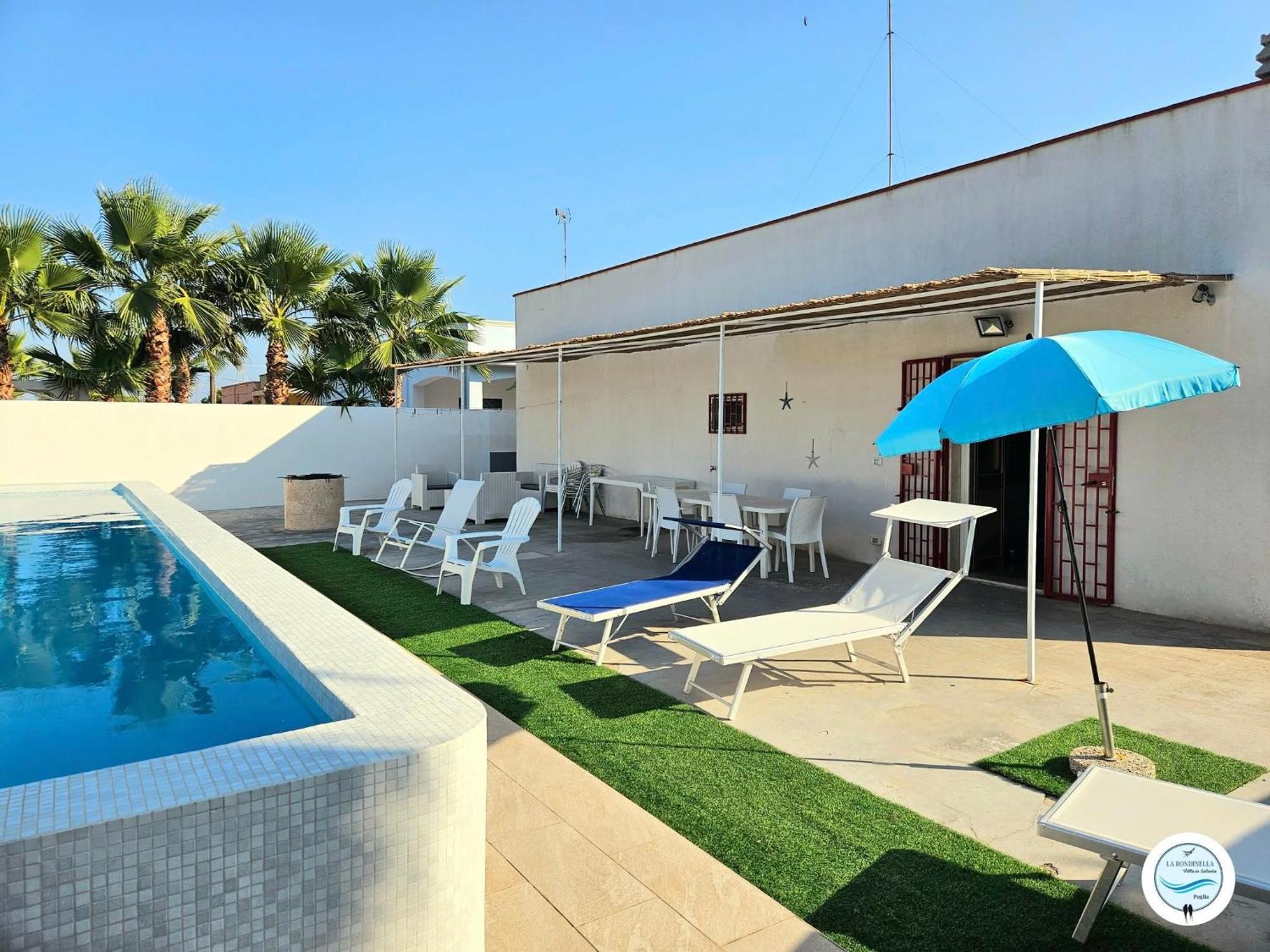 Villa La Rondinella - Torre San Giovanni Torre San Giovanni Ugento Exterior foto